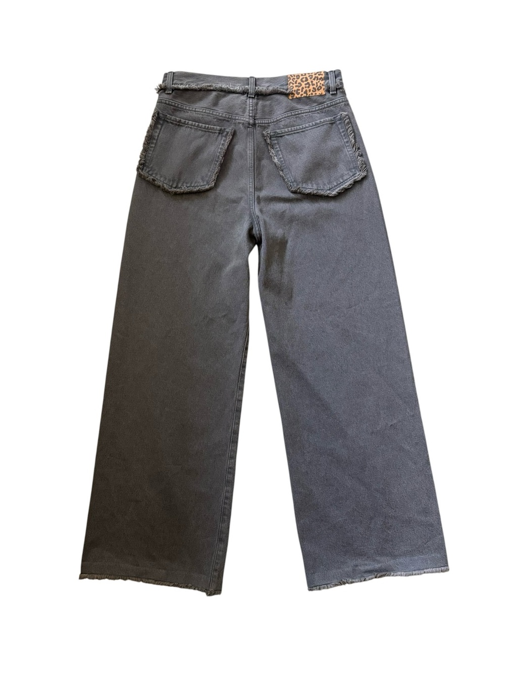 Alanui Made in Italy Free Horizons Jeans Grey Size 26 - Picture 6 of 16